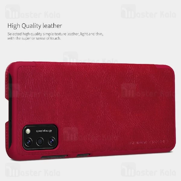 کیف چرمی نیلکین سامسونگ Samsung Galaxy A41 Nillkin Qin Leather Case