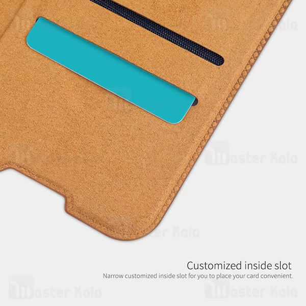 کیف چرمی نیلکین سامسونگ Samsung Galaxy S10 Lite Nillkin Qin Leather Case