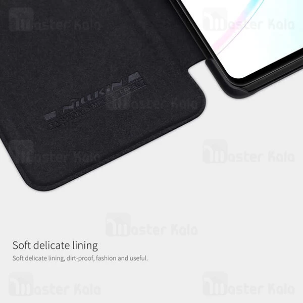 کیف چرمی نیلکین سامسونگ Samsung Galaxy S10 Lite Nillkin Qin Leather Case