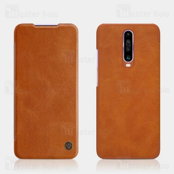 کیف چرمی Xiaomi Redmi K30 / Poco X2 Nillkin Qin Leather Case