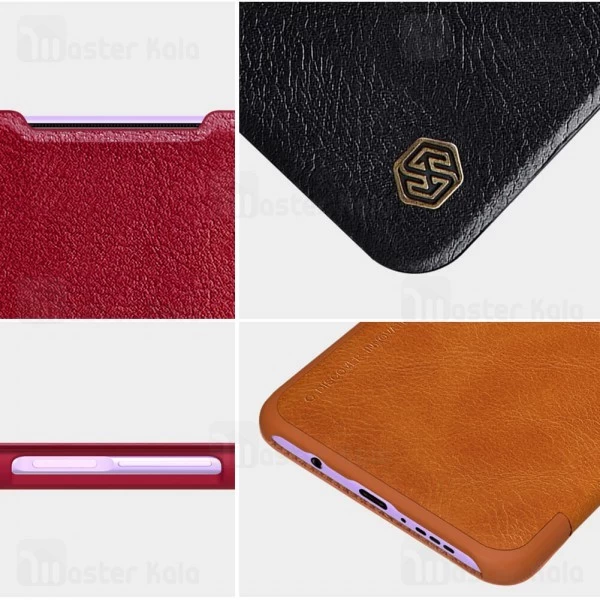 کیف چرمی Xiaomi Redmi K30 / Poco X2 Nillkin Qin Leather Case