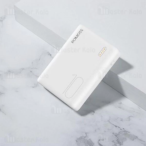 پاوربانک 10000 میلی آمپر روموس Romoss Powerbank PSL10 توان 2.1 آمپر