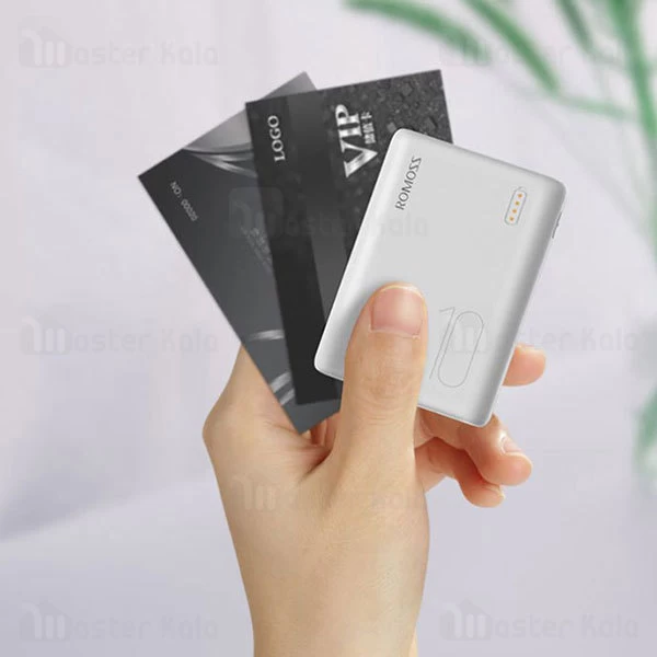 پاوربانک 10000 میلی آمپر روموس Romoss Powerbank PSL10 توان 2.1 آمپر