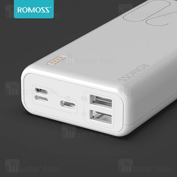 پاوربانک 20000 میلی آمپر روموس Romoss Powerbank PSL20 توان 2.1 آمپر