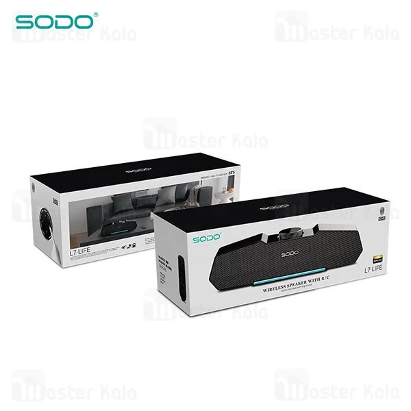 اسپیکر بلوتوث سودو SODO L7 Life NFC Bluetooth Speaker 30W دارای درگاه رم و فلش