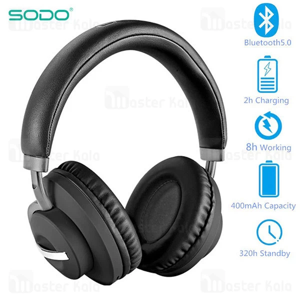 هدفون بلوتوث سودو SODO SD-1006 Bluetooth Headphones رم خور