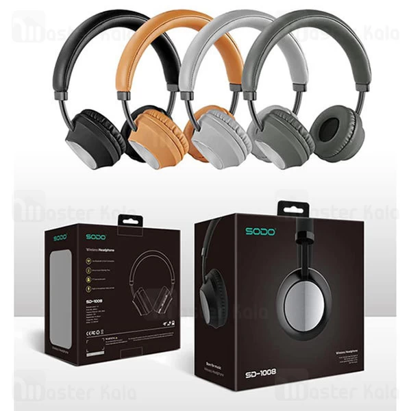 هدفون بلوتوث سودو SODO SD-1008 Bluetooth Headphones رم خور