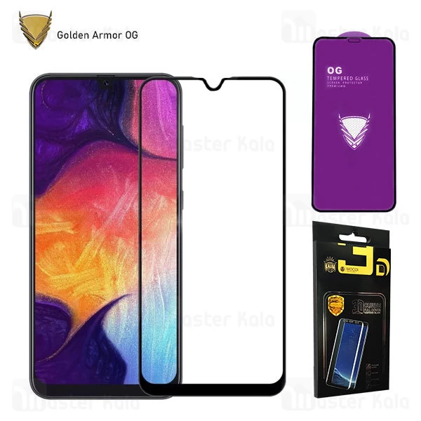محافظ صفحه شیشه ای تمام صفحه تمام چسب OG سامسونگ Samsung Galaxy A10 / A10s / M10 OG 2.5D Mocol Glass