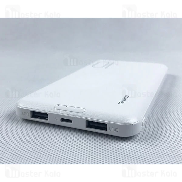 پاوربانک 10000 میلی آمپر ترانیو Tranyoo F9  PowerBank توان 2.4 آمپر