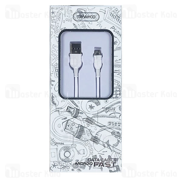 کابل میکرو یو اس بی ترانیو Tranyoo S6-V8 توان 5 آمپر
