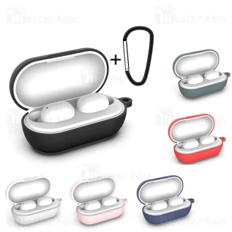 کاور محافظ سیلیکونی شیائومی Xiaomi Haylou GT1 / GT1 Plus همراه با قلاب آویز