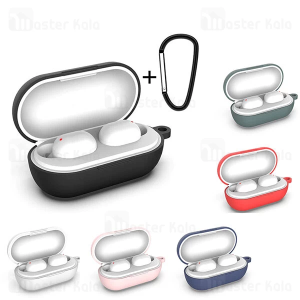 کاور محافظ سیلیکونی شیائومی Xiaomi Haylou GT1 / GT1 Plus همراه با قلاب آویز