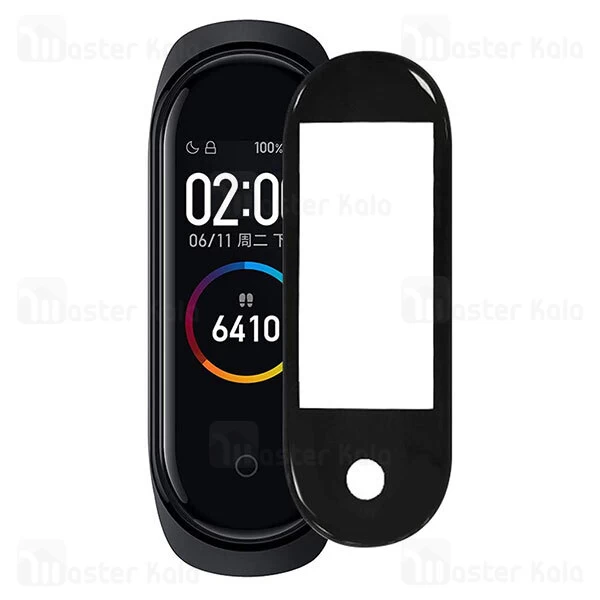 محافظ نانو تمام صفحه دستبند سلامتی شیائومی Xiaomi Mi Band 4 TPU Full Protector