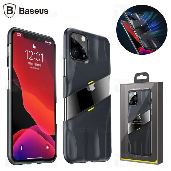 قاب بیسوس آیفون Apple iPhone 11 Pro Max Baseus Let's Go Cooling Game WIAPIPH65S-GMGY Case