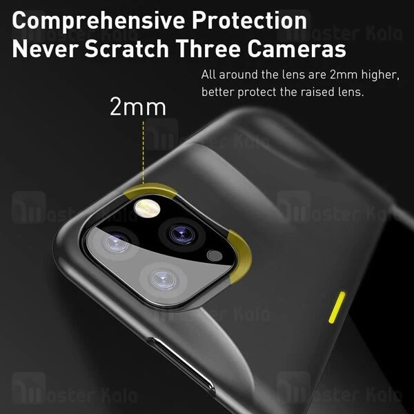 قاب بیسوس آیفون Apple iPhone 11 Pro Max Baseus Let's Go Cooling Game WIAPIPH65S-GMGY Case