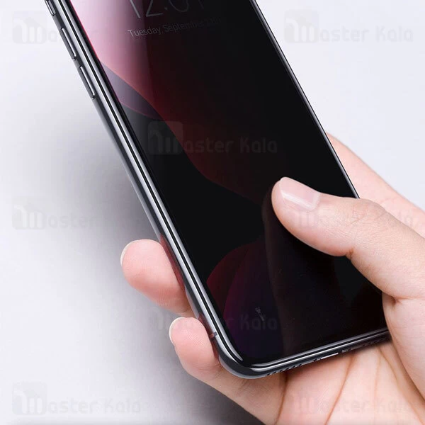 گلس بیسوس Apple iPhone 11 Pro Max / XS Max Baseus SGAPIPH65S-WC01 Privacy Full Screen Protector