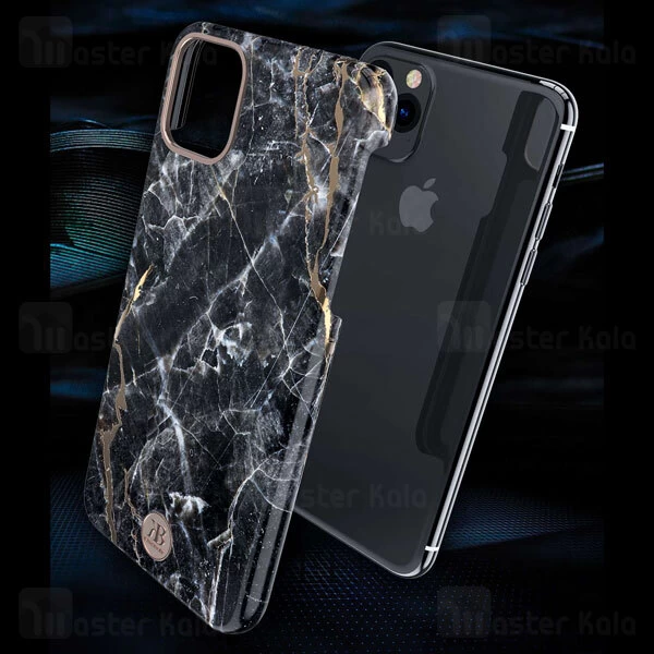 قاب طرح سنگ Apple iPhone 11 Pro Max Kingxbar Swarovski Marble Series Btarcraft