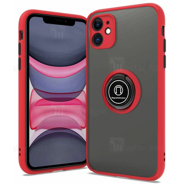 قاب محافظ Apple iPhone 11 Matte Hybrid Ring Case