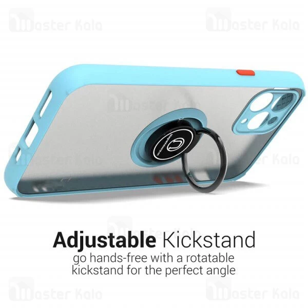 قاب محافظ Apple iPhone 11 Pro Max Matte Hybrid Ring Case