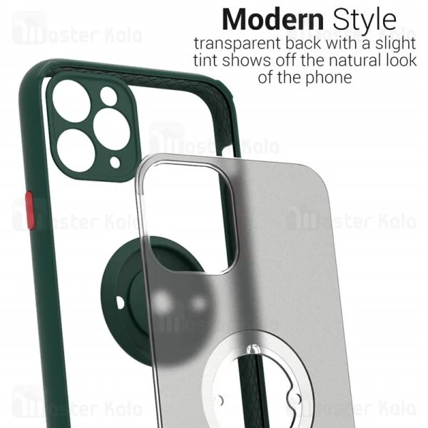 قاب محافظ Apple iPhone 11 Pro Max Matte Hybrid Ring Case