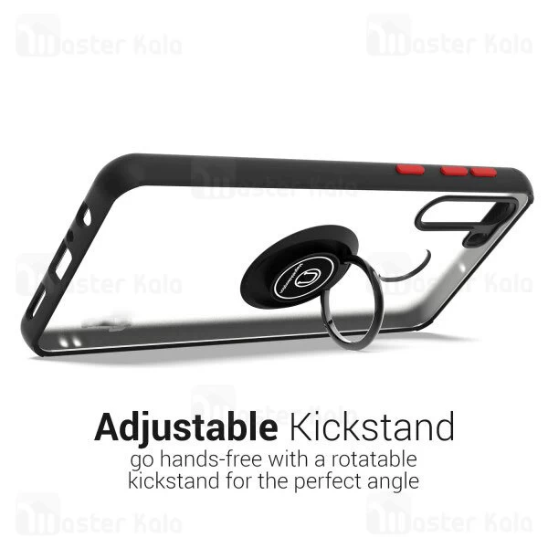 قاب محافظ Samsung Galaxy A21 Matte Hybrid Ring Case