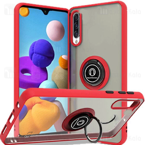 قاب محافظ Samsung Galaxy A50 / A50s / A30s Matte Hybrid Ring Case