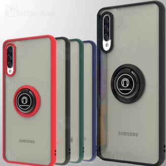 قاب مات هیبریدی انگشتی Samsung Galaxy A50 / A50s / A30s Matte Hybrid Ring Case