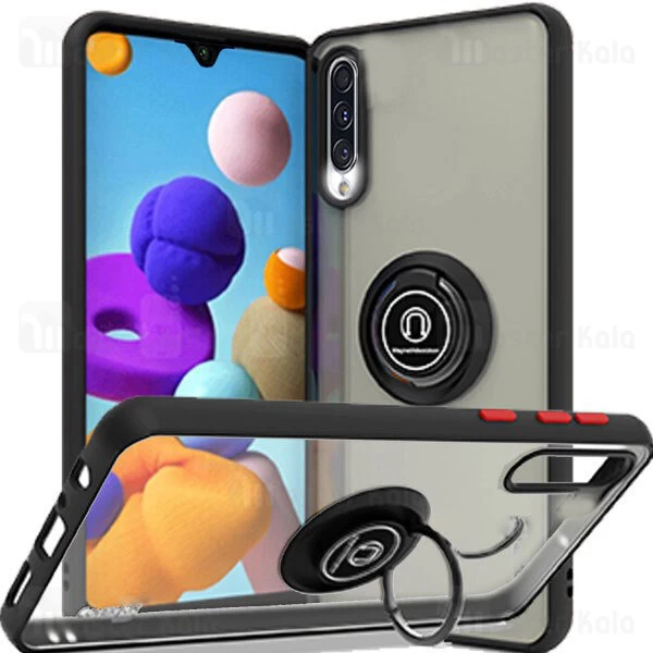 قاب محافظ Samsung Galaxy A50 / A50s / A30s Matte Hybrid Ring Case