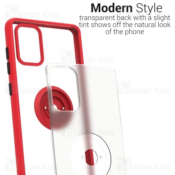 قاب محافظ Samsung Galaxy A51 / A515 Matte Hybrid Ring Case