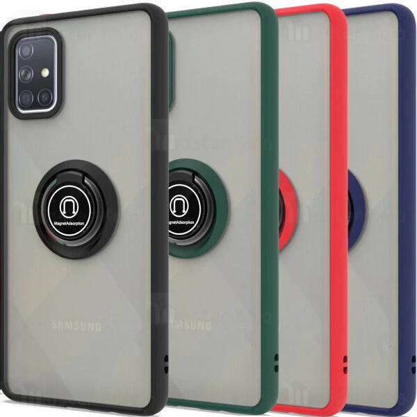 قاب محافظ Samsung Galaxy A51 / A515 Matte Hybrid Ring Case