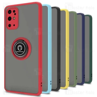 قاب مات هیبریدی انگشتی Samsung Galaxy S20 Plus Matte Hybrid Ring Case