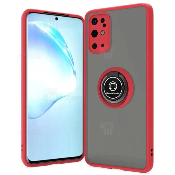 قاب محافظ Samsung Galaxy S20 Plus Matte Hybrid Ring Case