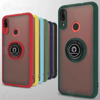 قاب مات هیبریدی انگشتی Xiaomi Redmi Note 7 / Note 7 Pro Matte Hybrid Ring Case