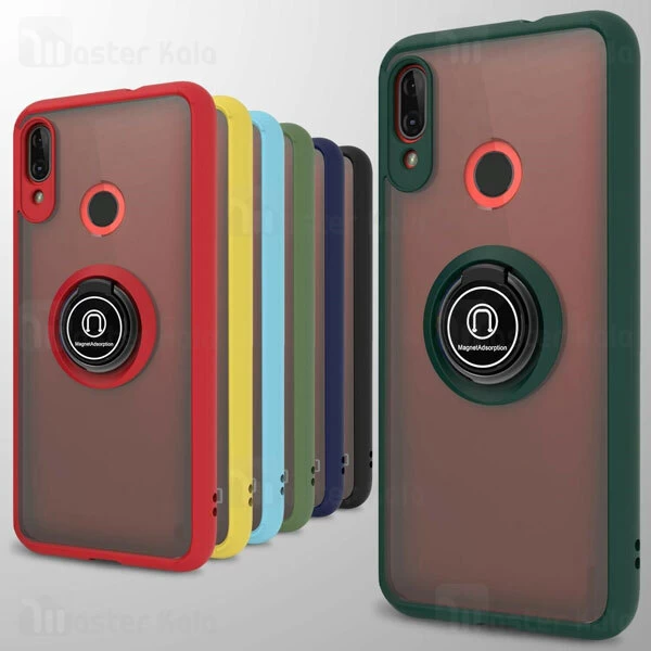 قاب محافظ Xiaomi Redmi Note 7 / Note 7 Pro Matte Hybrid Ring Case
