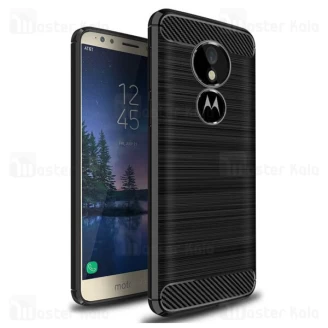 قاب محافظ ژله ای موتورولا Motorola Moto E5 Plus Rugged Armor Fiber Carbon