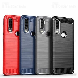 قاب محافظ ژله ای موتورولا Motorola One Action Rugged Armor Fiber Carbon