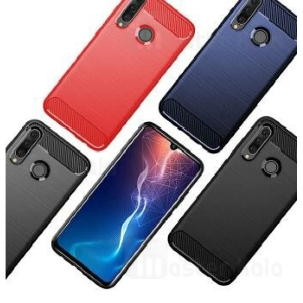 قاب محافظ ژله ای Huawei Honor 20 Lite / Honor 20i / Honor 10i Fiber Carbon Rugged Armor Case