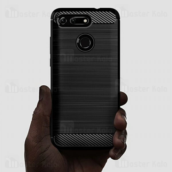 قاب محافظ ژله ای Huawei Honor View 20 / V20 Fiber Carbon Rugged Armor Case