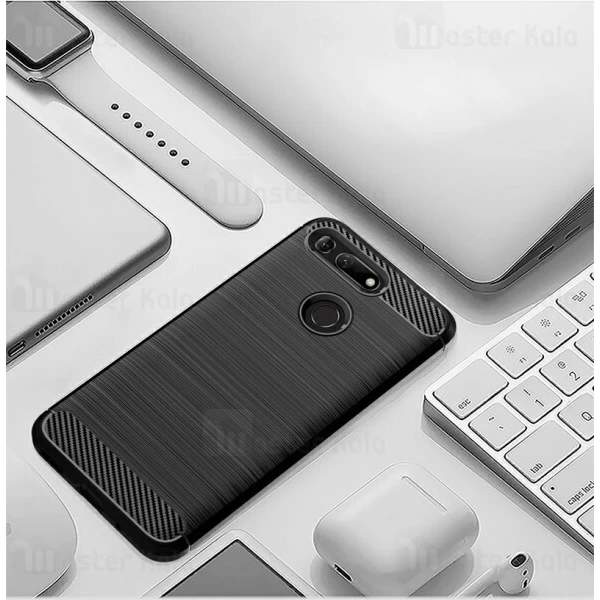 قاب محافظ ژله ای Huawei Honor View 20 / V20 Fiber Carbon Rugged Armor Case