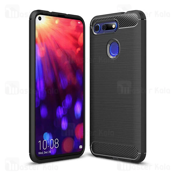 قاب محافظ ژله ای Huawei Honor View 20 / V20 Fiber Carbon Rugged Armor Case