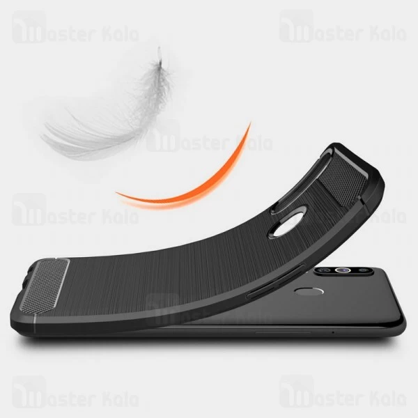 قاب محافظ ژله ای Samsung Galaxy A20s Fiber Carbon Rugged Armor Case