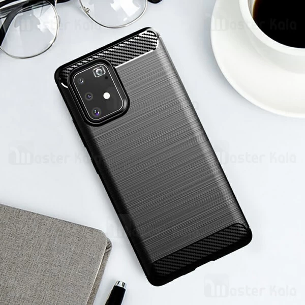 قاب محافظ ژله ای Samsung Galaxy S10 Lite Fiber Carbon Rugged Armor Case