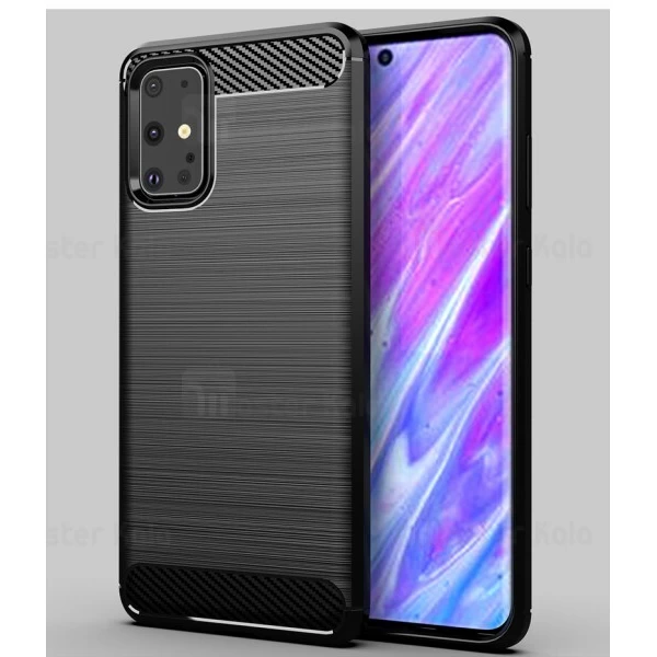 قاب محافظ ژله ای Samsung Galaxy S20 Plus Fiber Carbon Rugged Armor Case