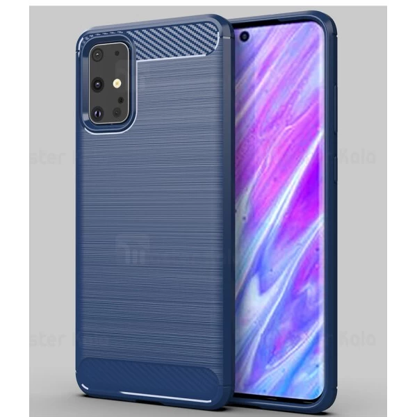 قاب محافظ ژله ای Samsung Galaxy S20 Plus Fiber Carbon Rugged Armor Case