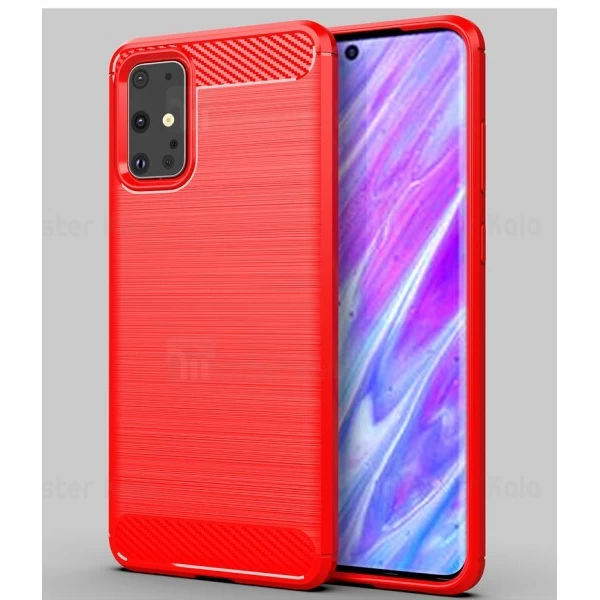 قاب محافظ ژله ای Samsung Galaxy S20 Plus Fiber Carbon Rugged Armor Case