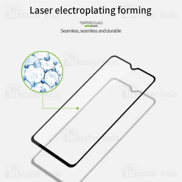 محافظ صفحه شیشه ای تمام صفحه تمام چسب Realme 5 Pro / Realme Q Glass