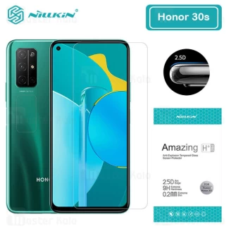 محافظ صفحه شیشه ای نیلکین هواوی Huawei Honor 30S Nillkin H+ Pro + محافظ لنز