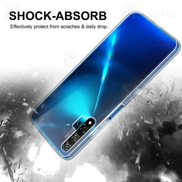 قاب شفاف Huawei Nova 5T / Honor 20 360 Soft Clear Case