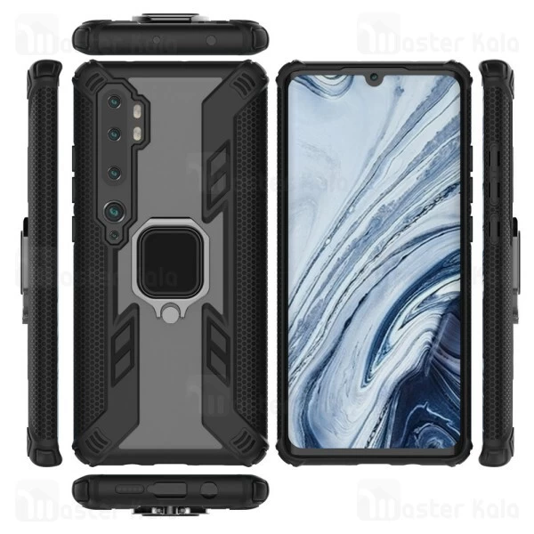 قاب Xiaomi Mi CC9 Pro / Mi Note 10 / Note 10 Pro Lenuo Armor Ring Holder Case