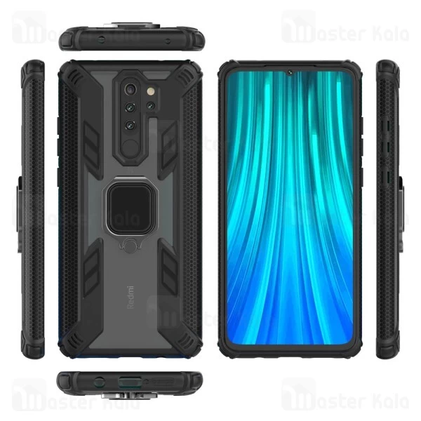 قاب Xiaomi Redmi Note 8 Pro Lenuo Armor Ring Holder Case